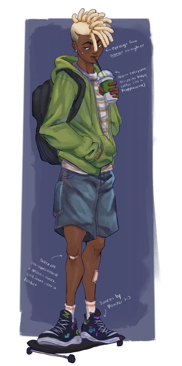 perrisplace's tweet photo. #Ekkoweek2025 Day 5: Teen Ekko!

I’m realizing I missed the opportunity to draw an even younger Ekko but I love high school au hehe >:)

#ekkofanart #arcane #arcanefanart https://t.co/dv2QQc22dX