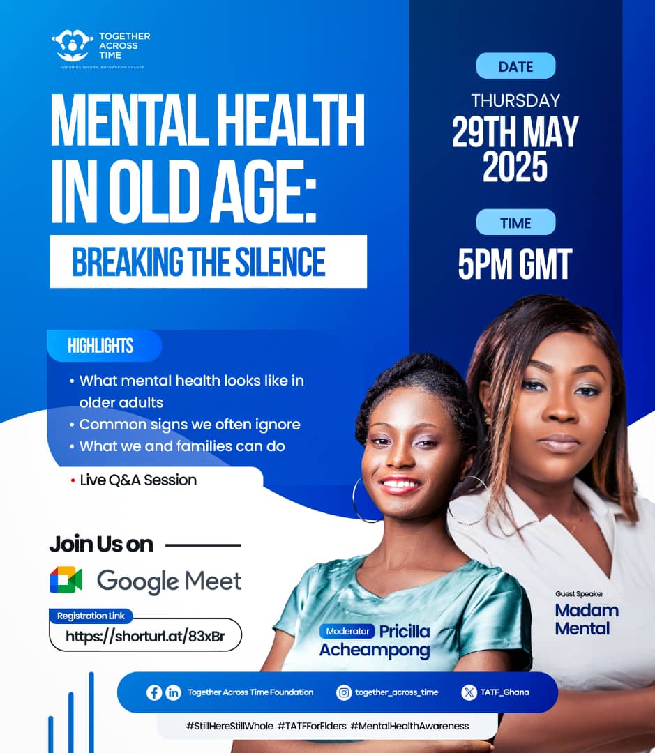 f_apouvi's tweet photo. TATF MENTAL HEALTH AWARENESS WEBINAR
Thursday, May 29 · 5:00 – 6:00pm
Time zone: Africa/Abidjan
Google Meet joining info
Video call link: https://t.co/6nnLYNLFgs https://t.co/YuWrNXcrap