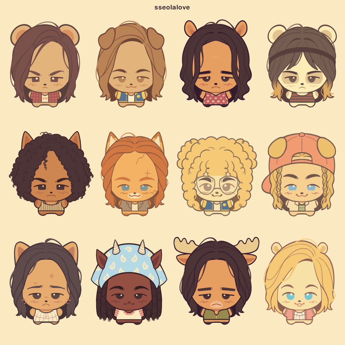 sseolalove's tweet image. yj animals 🐝✨