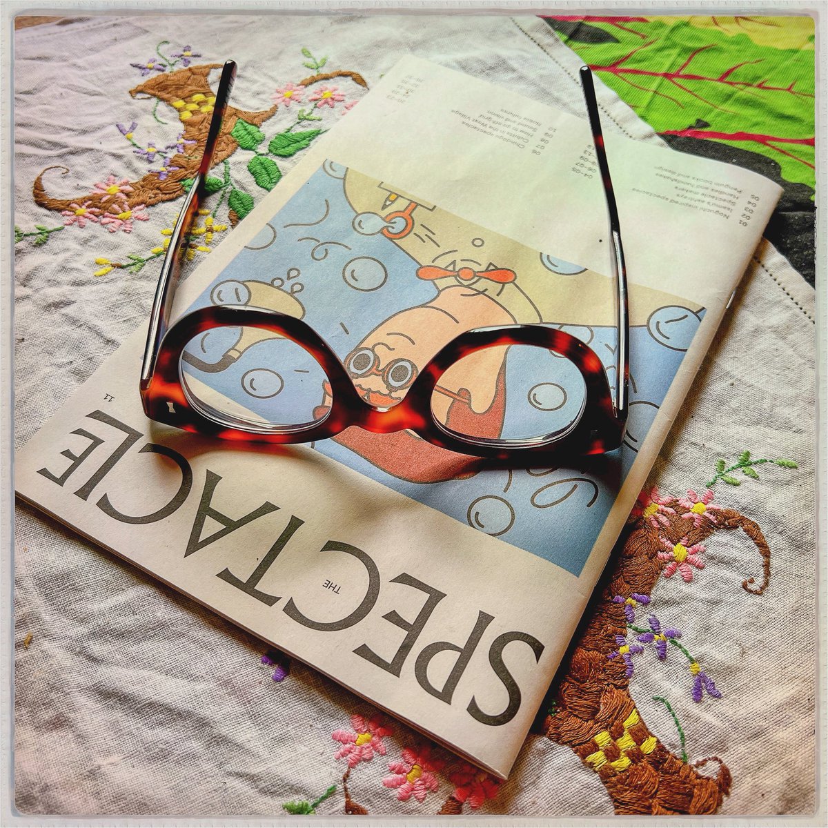 Day 149/365 #photoaday
I’ve been wearing glasses since primary school, when I couldn’t read the top line of the eye test. These new ones might just be the comfiest I’ve ever had. And after nearly 50 years of spectacles, that’s saying something.