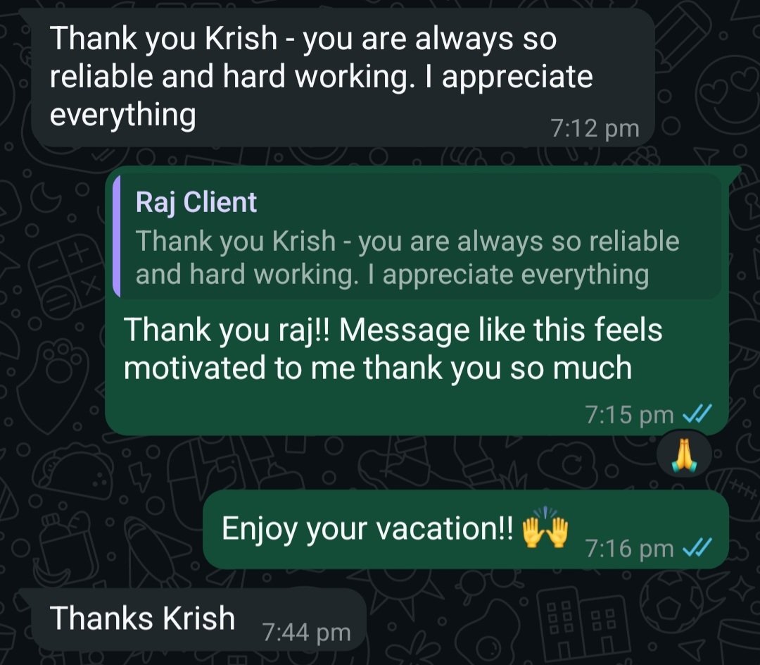 itsEditoraa's tweet photo. When a client takes a moment to appreciate your effort — it truly means everything.

As a designer, nothing fuels your motivation more than knowing your work is seen, valued, and respected.

Grateful to work with clients who appreciate reliability, consistency, and commitment. https://t.co/sElJFvBkOB