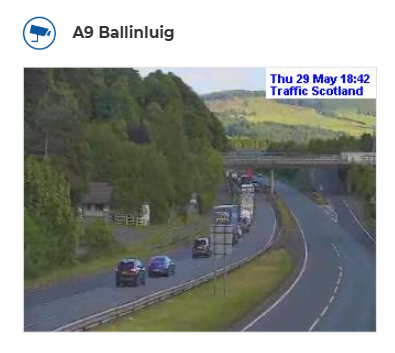 BEAR NW Trunk Roads (@nwtrunkroads) on Twitter photo #A9 Dowally - vehicles have been recovered with traffic now running in both directions, there is still some congestion in the area. <a href="/PerthandKinross/">Perth and Kinross Council</a> <a href="/trafficscotland/">Traffic Scotland</a> <a href="/PSOSTayside/">Police Scotland Tayside</a> #A9 Dowally - vehicles have been recovered with traffic now running in both directions, there is still some congestion in the area. <a href="/PerthandKinross/">Perth and Kinross Council</a> <a href="/trafficscotland/">Traffic Scotland</a> <a href="/PSOSTayside/">Police Scotland Tayside</a>