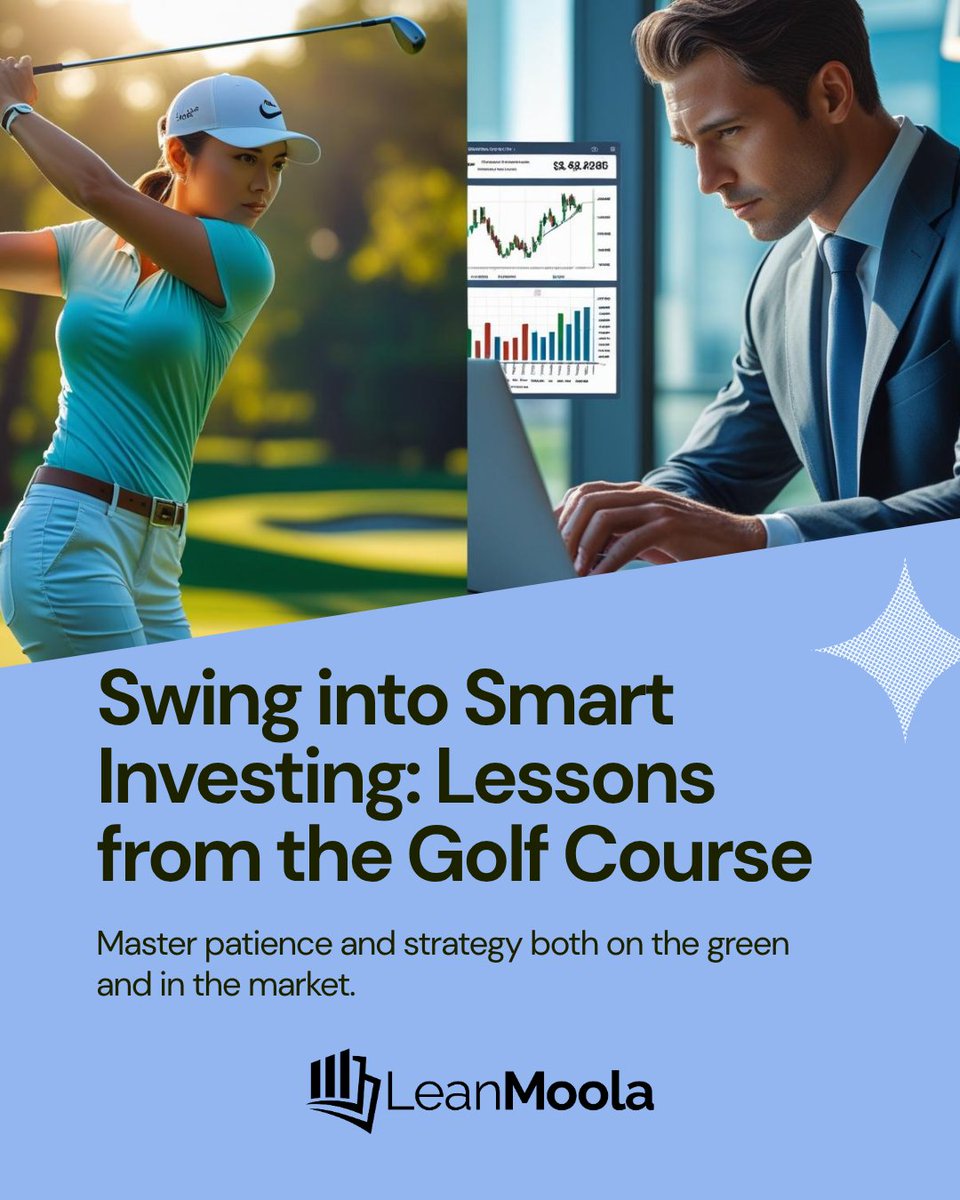 LeanMoola's tweet photo. 🏌️‍♂️ Patience, strategy, and focus—core to golf and investing. Discover how your time on the green can inform smarter financial decisions. Dive into the full article for a unique perspective.

 #GolfAndFinance #SmartInvesting #FinancialDiscipline #LeanMoola #InvestorTips https://t.co/KVH98c9e6o