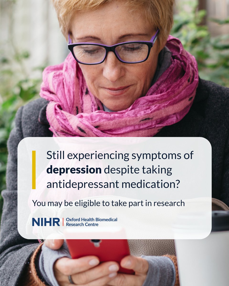 Help researchers explore new treatments for depression. The University of Oxford Depression Research Centre is looking for individuals with treatment-resistant depression to join their research. We’ve just launched our digital advertising campaign for the study.