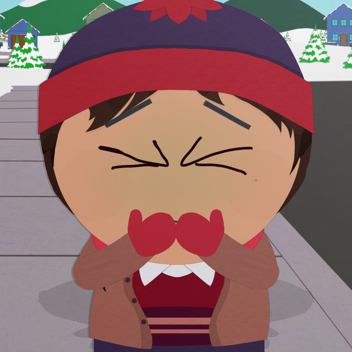 FuckThisFarm's tweet photo. [ Stan froze as she winked at him. His stomach lurched and a wave of nausea crept up his throat. He shut his mouth, breathing through his nose as he desperately tried not to throw up. ]

“Y-Yeah… yeah, I can do the talking.” https://t.co/GAyIxTMRv6