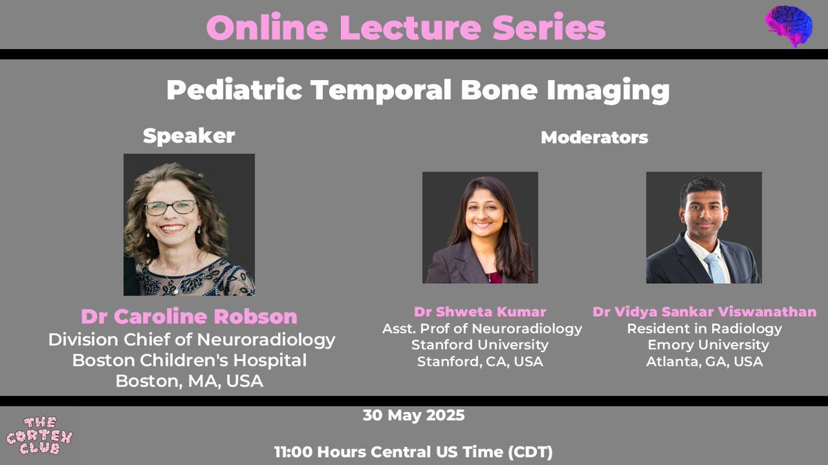 Mohit Agarwal (@mohittccneuro) on Twitter photo Please make sure to register and attend this ādo not missā webinar on pediatric T bone tomorrow May 30, 11AM central U.S. time by <a href="/callyrobs/">Caroline Robson, MBChB</a>, moderated by <a href="/shwicicle/">Shweta Kumar, MD</a> and <a href="/vidya555sankar/">Vidya Sankar Viswanathan</a>
bit.ly/TCCWebinarMay2⦠Please make sure to register and attend this ādo not missā webinar on pediatric T bone tomorrow May 30, 11AM central U.S. time by <a href="/callyrobs/">Caroline Robson, MBChB</a>, moderated by <a href="/shwicicle/">Shweta Kumar, MD</a> and <a href="/vidya555sankar/">Vidya Sankar Viswanathan</a>
bit.ly/TCCWebinarMay2ā¦