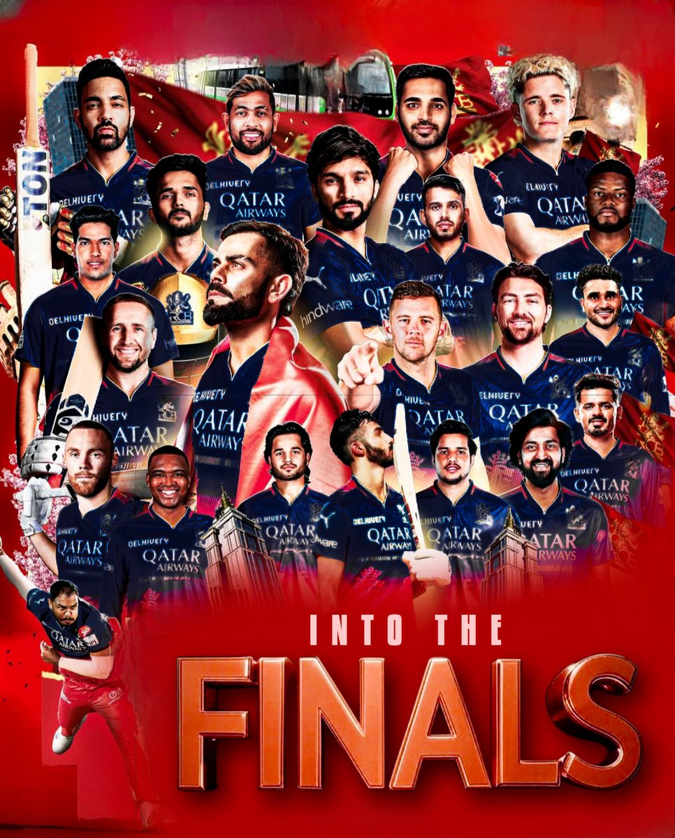 CaSmartvivek's tweet image. #RCBvsPBKS 
#IPLPlayoffs 
#Congratulations 
RCB in to the finals