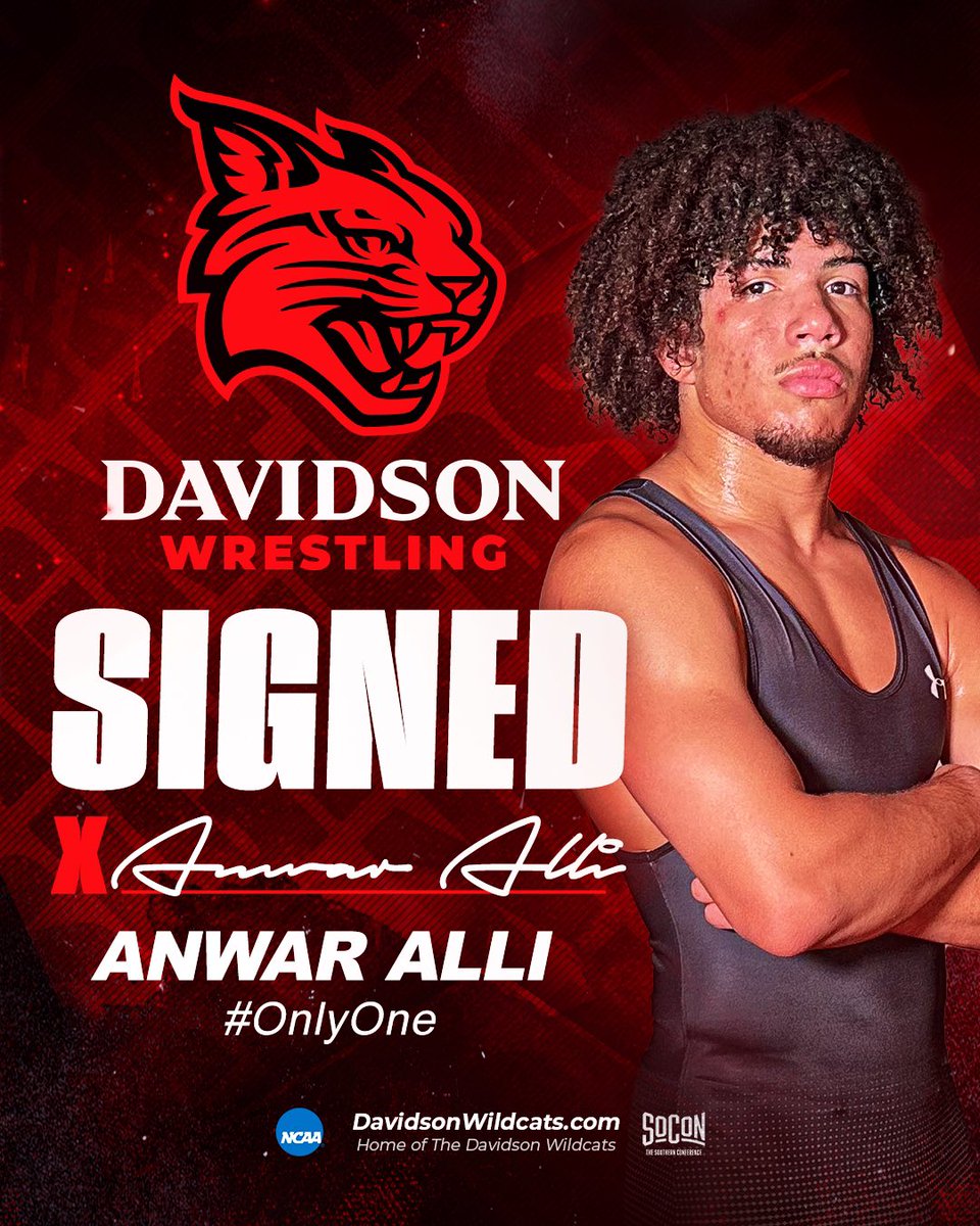 Signed ✍️ 

Welcome to Wildcat Country Anwar Alli!