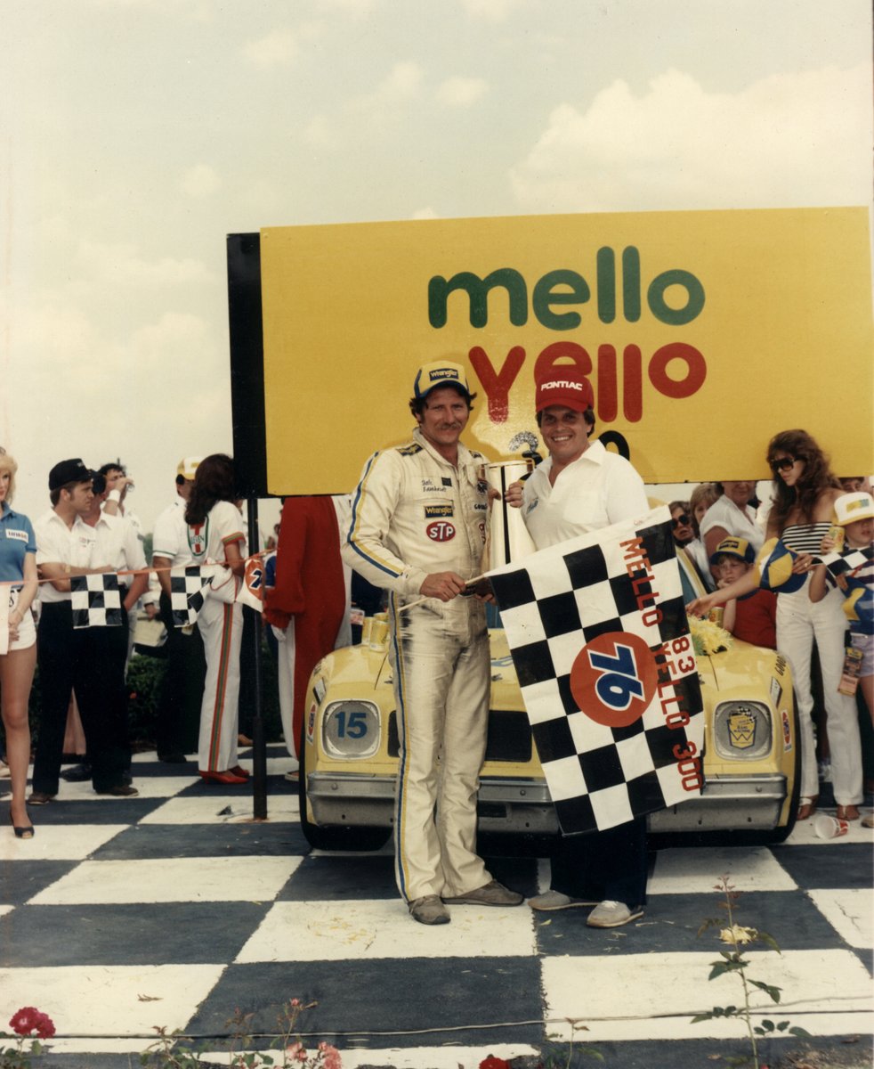 TeamHendrick's tweet photo. 42 years ago this week, Dale Earnhardt won at Charlotte Motor Speedway in what's now know as the NASCAR Xfinity Series. The win came in a car Rick Hendrick co-owned and the victory was Hendrick's first as an owner in stock car racing. Earnhardt also tested the No. 5 car in 1983, a year before Hendrick Motorsports would begin its journey in NASCAR.
 
Make sure to check out the full Earnhardt documentary on @PrimeVideo.