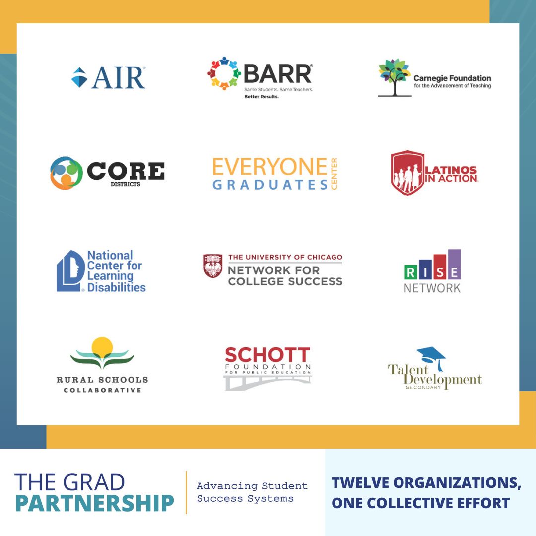 🎉We’re excited to share that CORE Districts is now an official partner of the GRAD Partnership — a national coalition of education organizations working together to advance evidence-based student success systems across the country.
Learn more ⬇️
gradpartnership.org