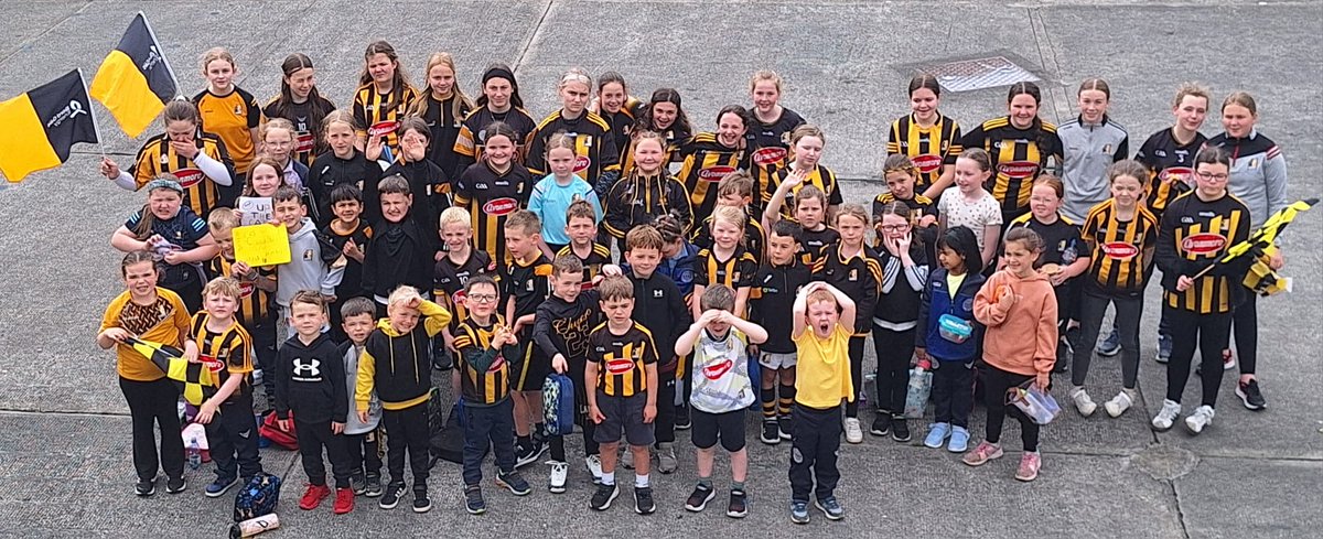 Pres Comer NS (@prescomerns) on Twitter photo #UptheCats #CillChainnighAbu. Black & amber colours at school today, cheering on <a href="/KilkennyCLG/">Kilkenny GAA</a> U 20 team, ahead of the All Ireland final this weekend ⚫🟠 #UptheCats #CillChainnighAbu. Black & amber colours at school today, cheering on <a href="/KilkennyCLG/">Kilkenny GAA</a> U 20 team, ahead of the All Ireland final this weekend ⚫🟠