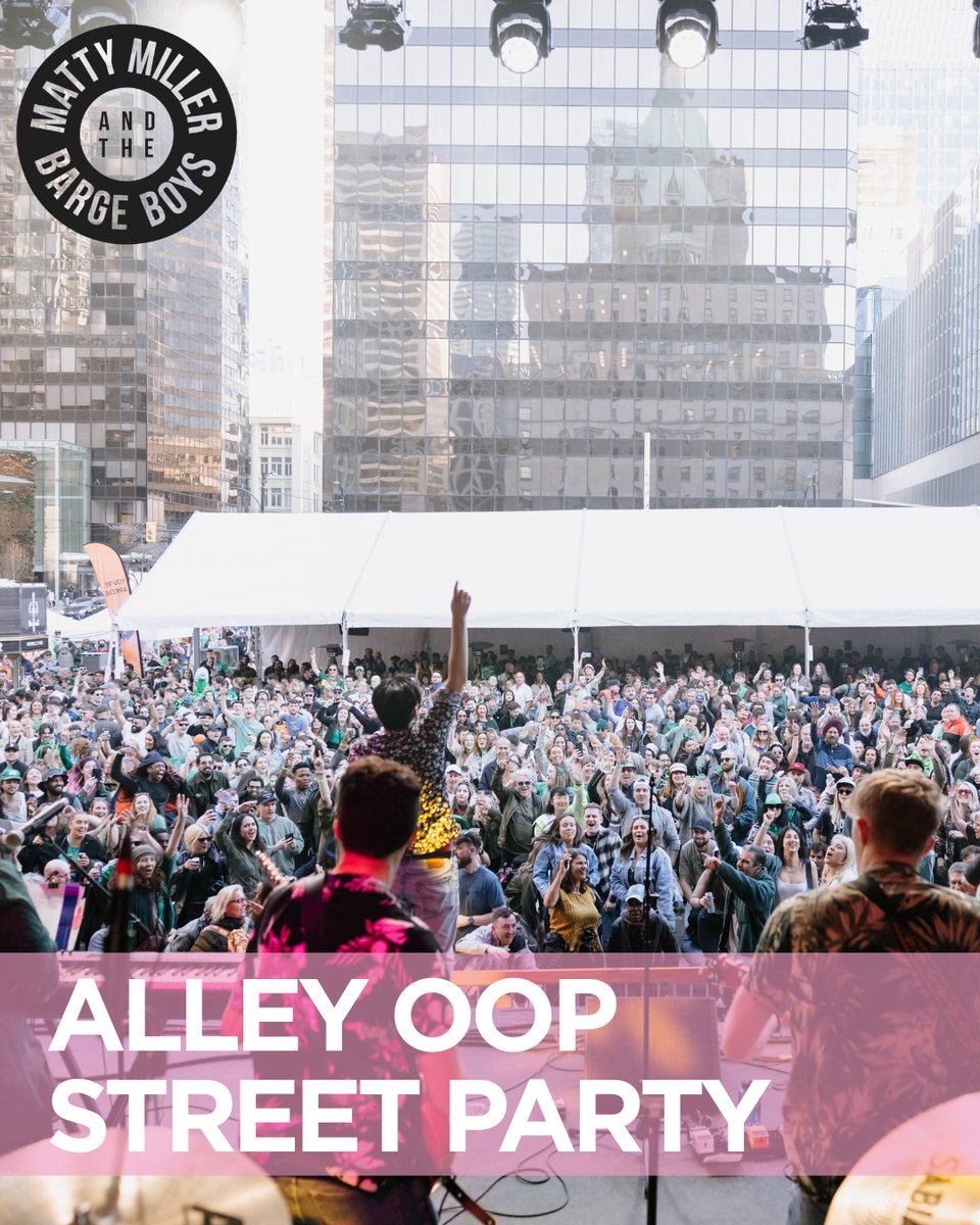 🎶 Artist Highlight: Matty Miller &amp; The Barge Boys!

Fusing 60s/70s rock with a fresh twist, their high-energy sets &amp; debut singles have wowed BC crowds. 

Catch them at Alley Oop Street Party!

🎟️ zeffy.com/en-CA/ticketin…
📅 Sat, June 14 | 🕕 6–11PM 
📍Alley Oop