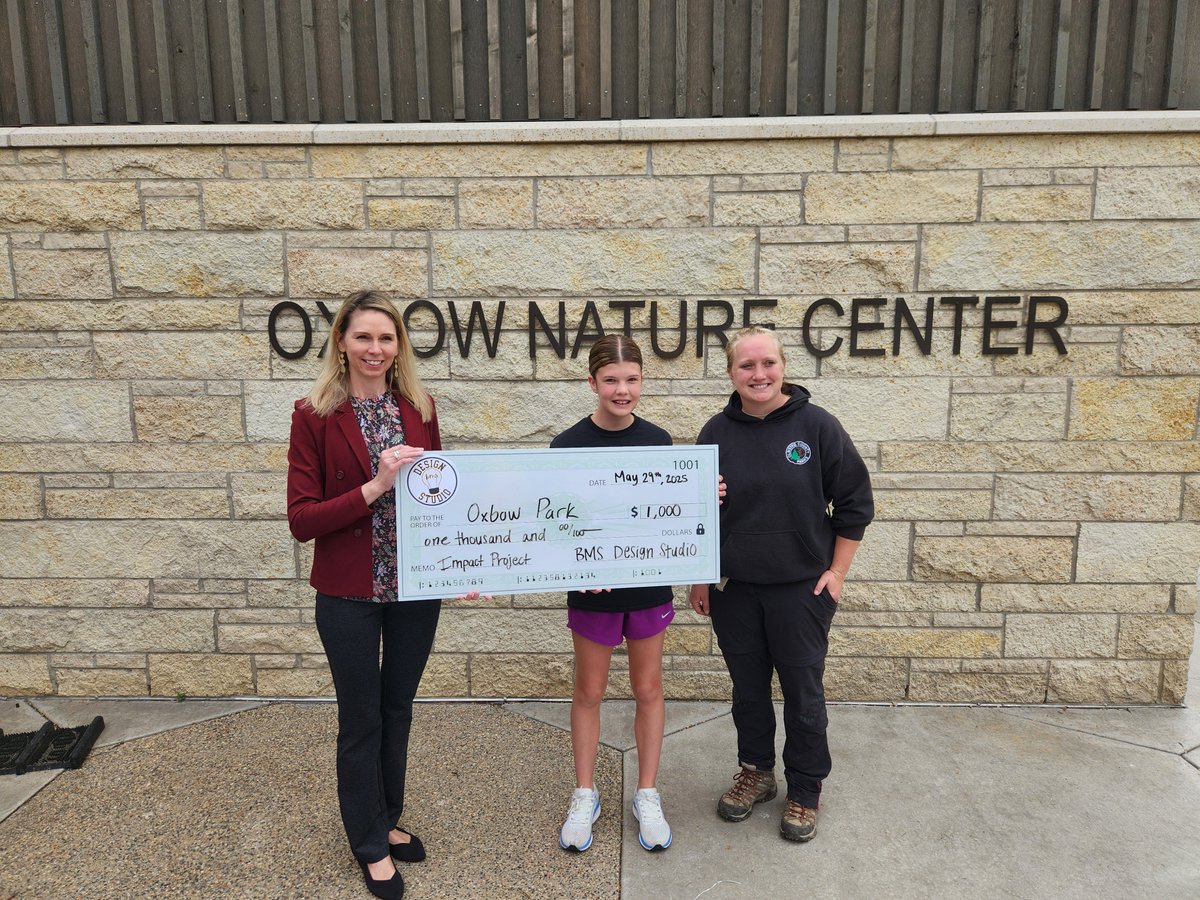 BMSDesignStudio's tweet image. What a way to end the year! Design Studio donated $8,000 to three local organizations: Adapta, Hope Lodge, and Oxbow Park. Our 8th graders worked hard making and selling products to make this possible! #studententrepreneurship #bmsdesignstudio #STEM