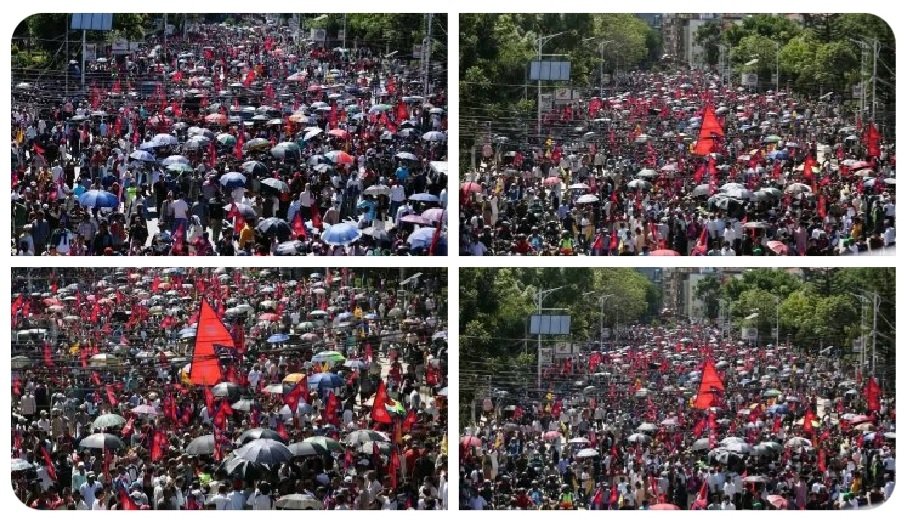 आजै जेठ १५, २०८२ का दिन जनमतसंग्रह भैसकेछ त, व्यापक जनसमुदाय उपस्थित संबैधानिक राजापक्षिय राष्ट्रवादीहरुकाे देखिन्छ भने न्यून मानिसहरुकाे उपस्थिति प्रधानमन्त्री के. पि.वलीज्यु सम्बद्ध पार्टी  नेकपा एमालेकाे देखिन्छ । यसले पनि सत्ताधारीहरुकाे बुद्धिकाे विर्काे खुल्नैं पर्नेहाे।🙏