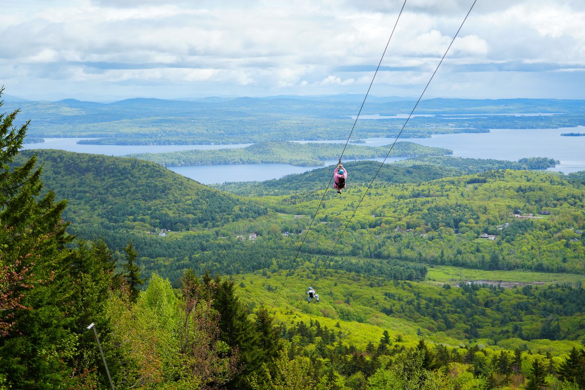 Adventure is BACK in the Lakes Region!🙌 

The Gunstock Adventure Park is open weekends, plan your visit today at gunstock.com/summer/adventu….