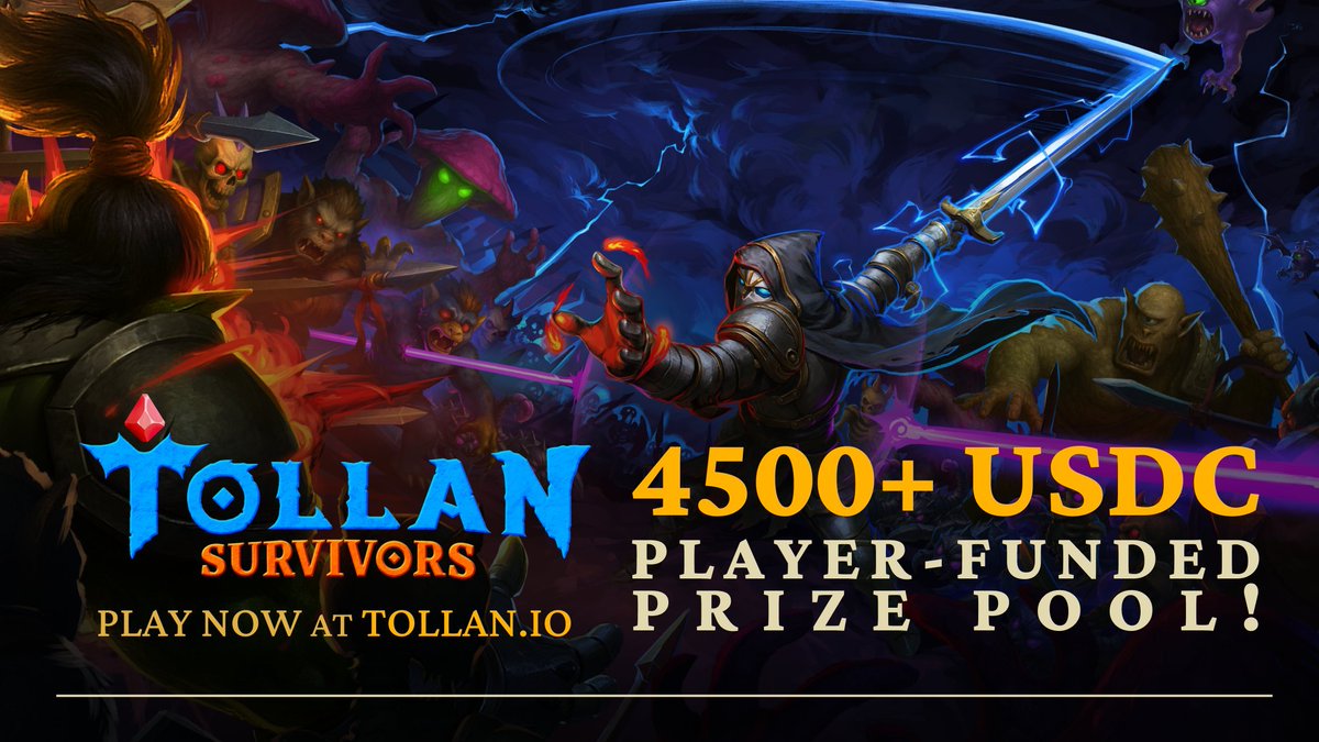 🪂SORTEIOZIN TOP PROCEIS!🫶 

Ta rolando Prize Pools semanais no jogo Tollan Universe, a atual está em mais de 5.000 Dólares!

Esse é um game divertido e dinâmico no estilo Roguelite, porem para participar você precisa de 2 coisas...

🎟 Gold Pass = Tipo um passe de batalha para