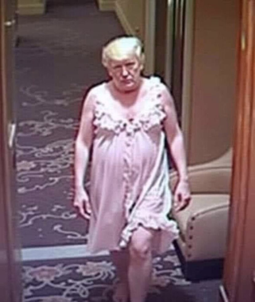 Bricktop_NAFO's tweet photo. Trump leaving a Diddy Party last year. https://t.co/yV9n1RkcxJ