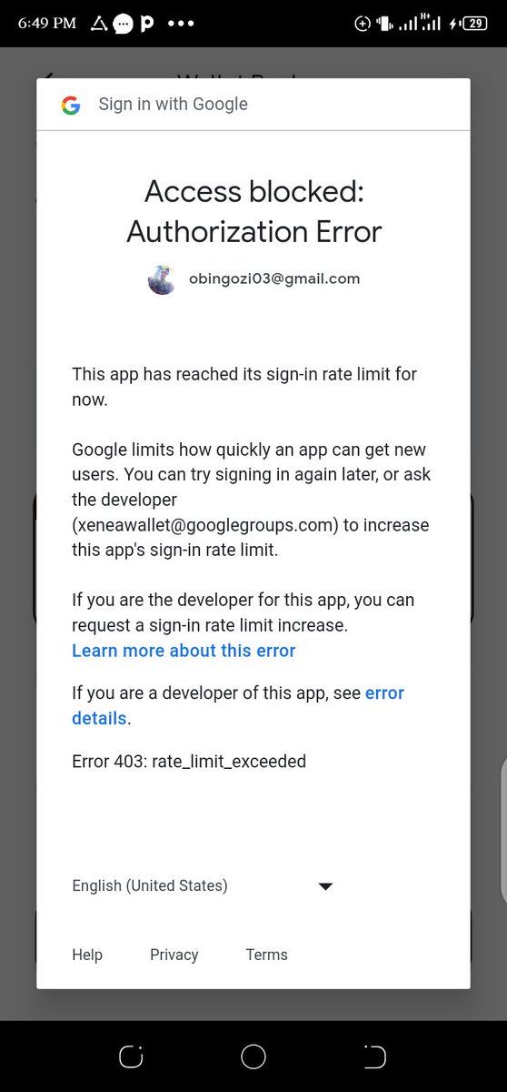Zika_obi's tweet photo. @CryptoPM_ @Xenea_io @uharatokuro @Xenea_jp @Mitsu_xenea Pls you guys should work on this.i can't access my account https://t.co/0CZnxXiNWN