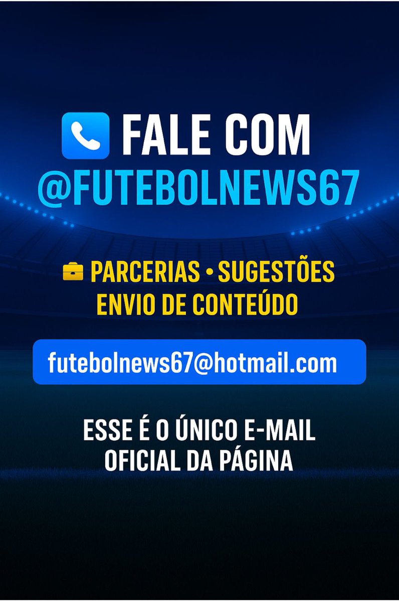 ryanhcosta's tweet photo. 🎙️ Você que é jogador e quer contar sua história, ganhar destaque e aparecer na mídia: chama a gente!
📩 DM ou e-mail: futebolnews67@hotmail.com

#futebol #base #futebolfeminino #entrevista #fy https://t.co/na2n9Hjk7v