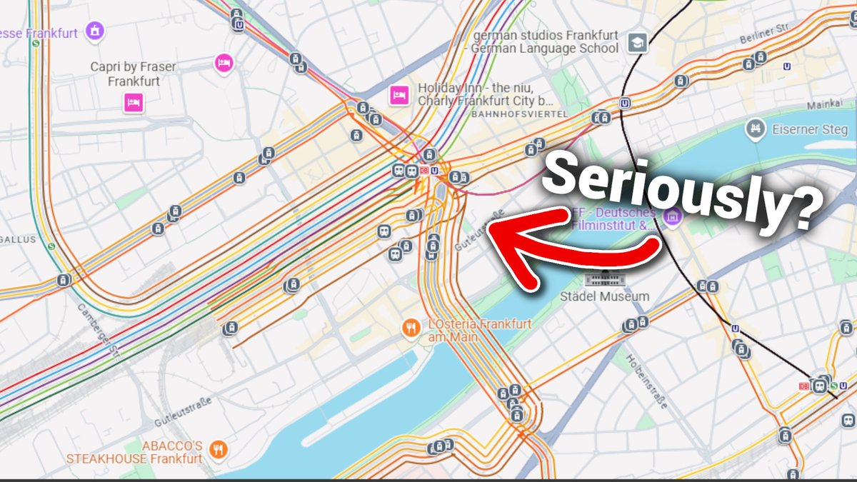 In the Newest Armchair Urbanist we need to talk about how bad Google Maps has gotten for Transit in general
youtube.com/watch?v=mltgfH…