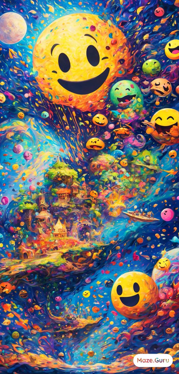 Max364548524061's tweet photo. 🌌✨ Dive into a surreal emoji universe!
Which emoji planet would you live on? 🪐😄
Zoom in and tell me what you see! 🔍👇

@mazeguru_ai

#AIArt #FantasyWorld #EmojiVerse #DigitalArt https://t.co/Wtdmm6XM3y