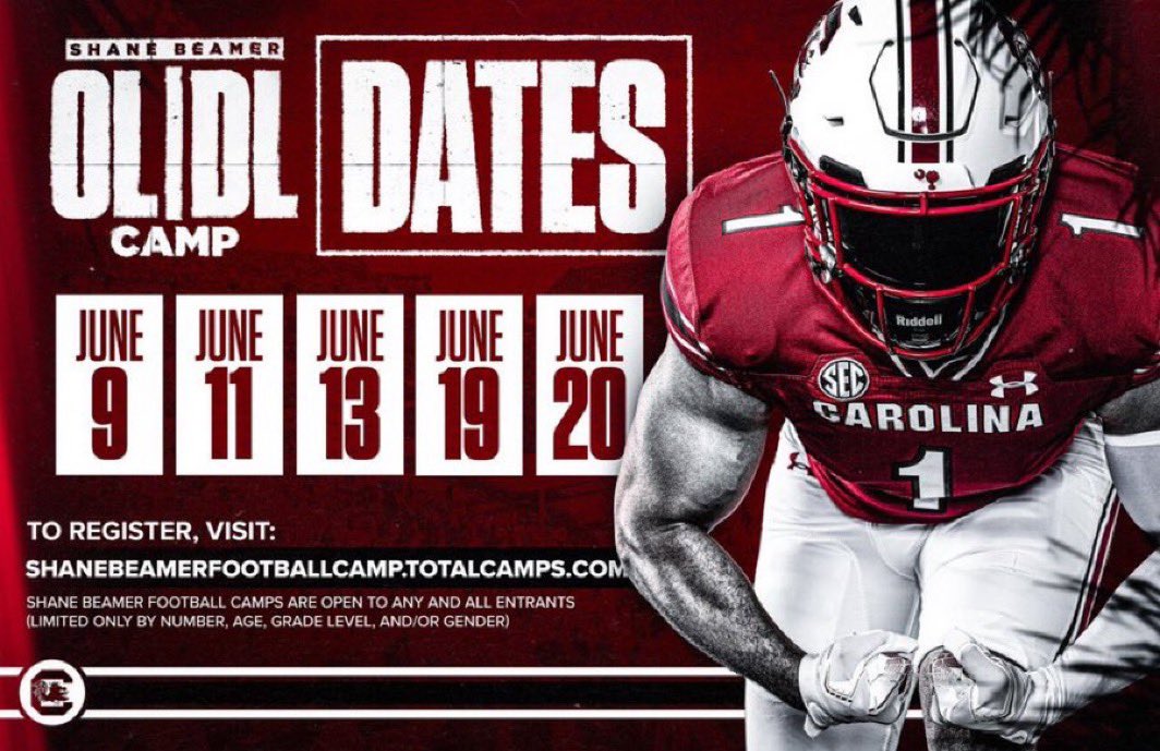 Serbay (@samserbay) on Twitter photo Come work in the #Trenches this summer with some of the best in the business ‼️‼️ Lock in and compete‼️‼️‼️
🐔🏡🤙🏻
OL:
<a href="/CoachTeasley/">Lonnie Teasley</a> <a href="/CoachG_Adkins/">Greg Adkins</a> <a href="/rogerpedroni16/">Roger Pedroni</a>
DL:
<a href="/ROBERTSON_9TWO/">Travian Robertson</a> <a href="/CoachSterlLuc/">Sterling Lucas</a> <a href="/CoachHarrisSC/">Sterling Harris</a> <a href="/CoachJDove/">J.Dove</a> <a href="/B_MiddletonSC/">Brandon Middleton</a>
Link ⬇️
shanebeamerfootballcamp.totalcamps.com/shop/EVENT Come work in the #Trenches this summer with some of the best in the business ‼️‼️ Lock in and compete‼️‼️‼️
🐔🏡🤙🏻
OL:
<a href="/CoachTeasley/">Lonnie Teasley</a> <a href="/CoachG_Adkins/">Greg Adkins</a> <a href="/rogerpedroni16/">Roger Pedroni</a>
DL:
<a href="/ROBERTSON_9TWO/">Travian Robertson</a> <a href="/CoachSterlLuc/">Sterling Lucas</a> <a href="/CoachHarrisSC/">Sterling Harris</a> <a href="/CoachJDove/">J.Dove</a> <a href="/B_MiddletonSC/">Brandon Middleton</a>
Link ⬇️
shanebeamerfootballcamp.totalcamps.com/shop/EVENT
