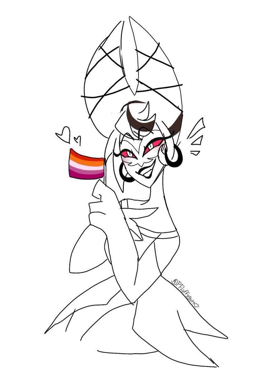 Lesbian Carmilla has won! I made this little sketch to celebrate 🩷

I may do more polls to choose the sexuality of other characters, as I'm undecided on some of them

#CarmillaCarmine