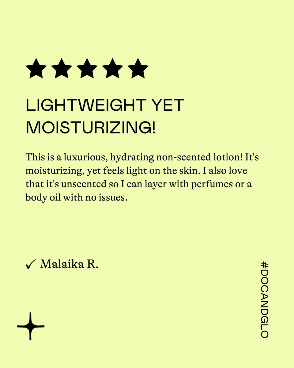 Proof that you can have it all… hydration without the heaviness! ✨

Our Think Rich Luxe Body Lotion delivers that silky-smooth moisture with a weightless feel, just like Malaika said.

Think Lightweight. Moisturizing. Obsessed.💚