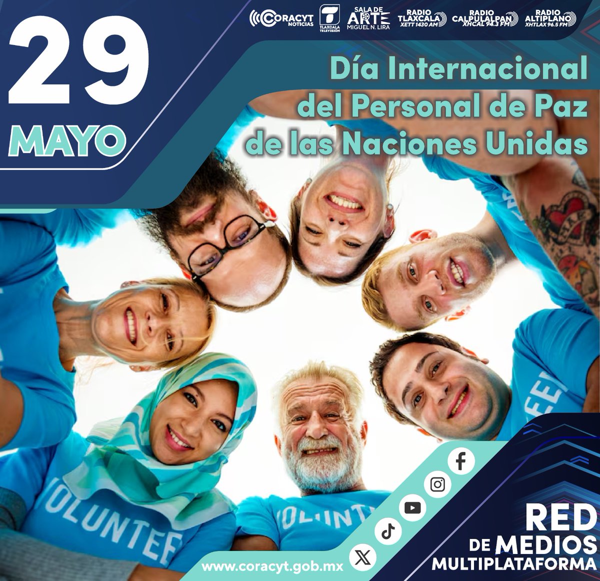 Radio Calpulalpan (@rcalpulalpan) on Twitter photo El #PersonalDePaz de la 🇺🇳 <a href="/ONUMX/">ONU México</a> trabaja para fortalecer el estado de derecho, apoyar elecciones y promover los derechos humanos en las zonas de conflicto en el mundo.
🕊️ Este 29 de mayo se reconoce su inmensa labor e importancia a favor de la paz. El #PersonalDePaz de la 🇺🇳 <a href="/ONUMX/">ONU México</a> trabaja para fortalecer el estado de derecho, apoyar elecciones y promover los derechos humanos en las zonas de conflicto en el mundo.
🕊️ Este 29 de mayo se reconoce su inmensa labor e importancia a favor de la paz.