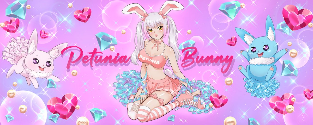 ₊˚⊹ Petunia Bunny 𝜗𝜚 tweet media