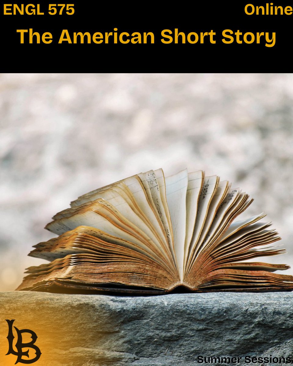 Discover the art of storytelling in ENGL 575 – The American Short Story! 📚🇺🇸 Explore the evolution of this powerful literary form and its critical interpretations throughout U.S. history. Enroll this summer! ☀️ #SummerSessions #CSULB #GoBeach