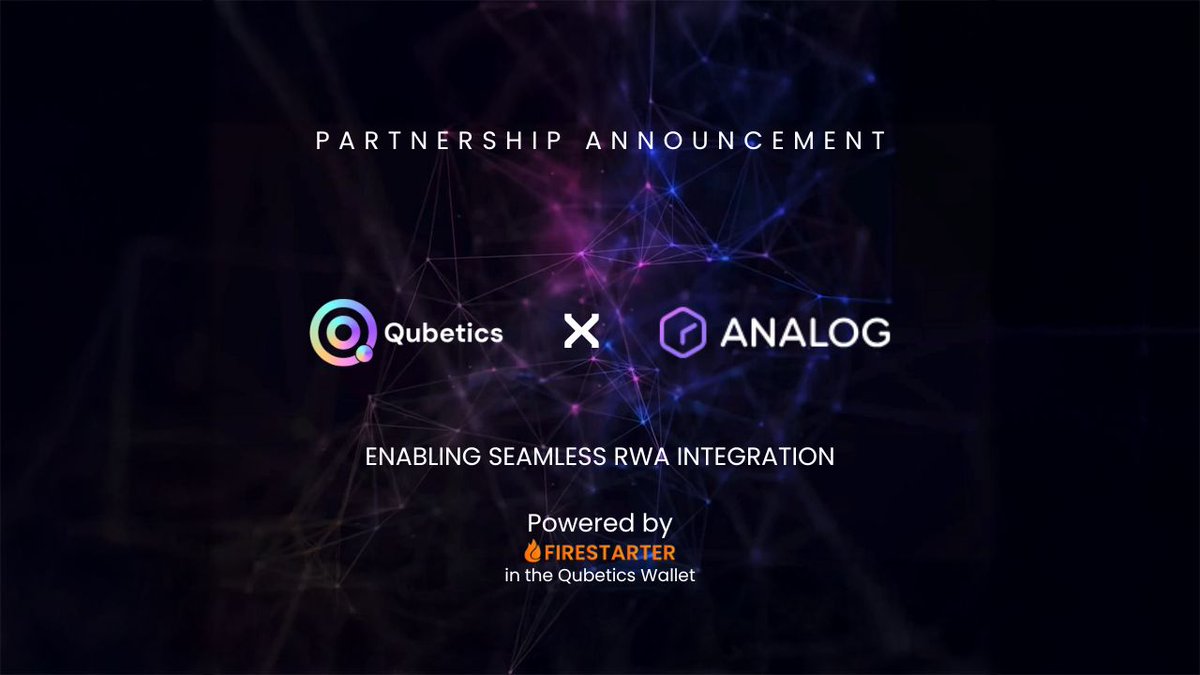 Qubetics Enters Strategic Partnership with Analog to Enhance Cross-Chain Liquidity and Real-World Asset Access
Through this collaboration, Qubetics and Analog are addressing critical Web3 challenges, from fragmented liquidity to limited RWA usability. 
Learn how this partnership