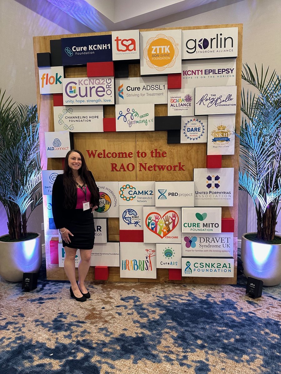 csnk2a1org's tweet photo. 📍Dr. Rushing is representing the CSNK2A1 Foundation at the CZI Science in Society: Rare As One Network 2025 meeting this week!
Grateful to join fellow #RareDisease leaders to advance community-led research in OCNDS. 💚🧬
#ScienceInSociety #RAONetwork #CZI #RareAsOne https://t.co/hzELQFwWKy