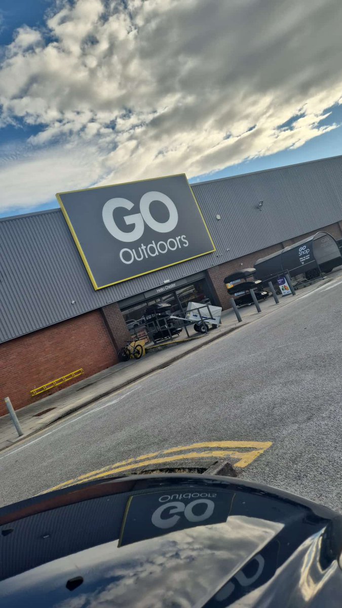 Some girls fantasy is going to harrods or selfridges, Mine is going to Go Outdoors and buying camping stuff 🤣🤣