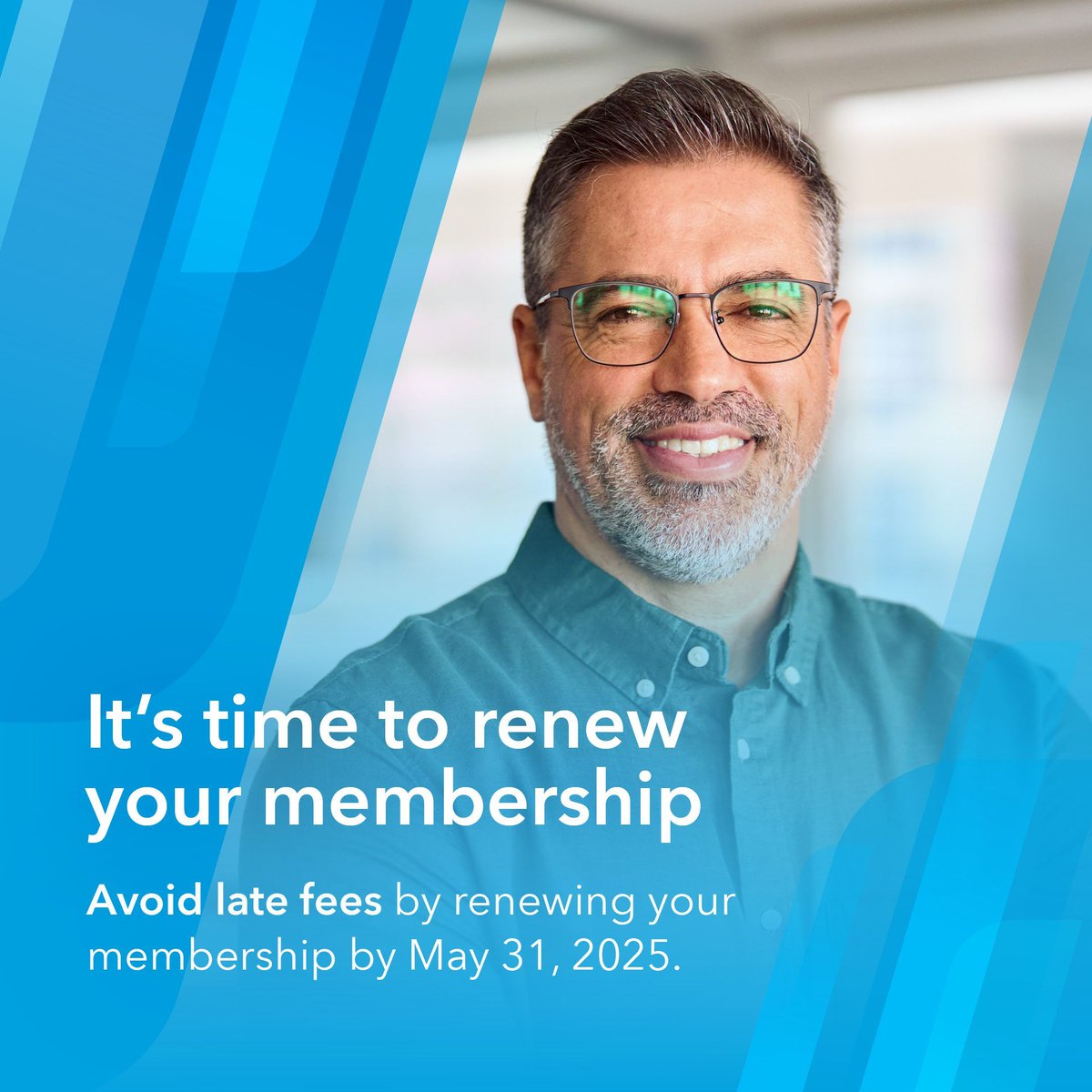 Hey members! It's your last chance to avoid late fees by renewing your membership by May 31. 

Learn more about renewing your membership here: buff.ly/WuCjWmm