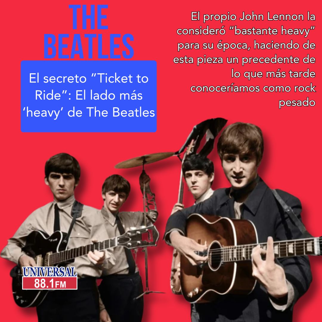 universal881fm's tweet image. #DestacadasUniversal | “She’s got a ticket to ride…” y una historia detrás que pocos conocen: John y Paul escribieron esta canción recordando una visita a Ryde. Sí, ¡Ryde con Y!
#TheBeatles #TicketToRide
Checa toda la info aquí 👉 lc.cx/OtbwIM
