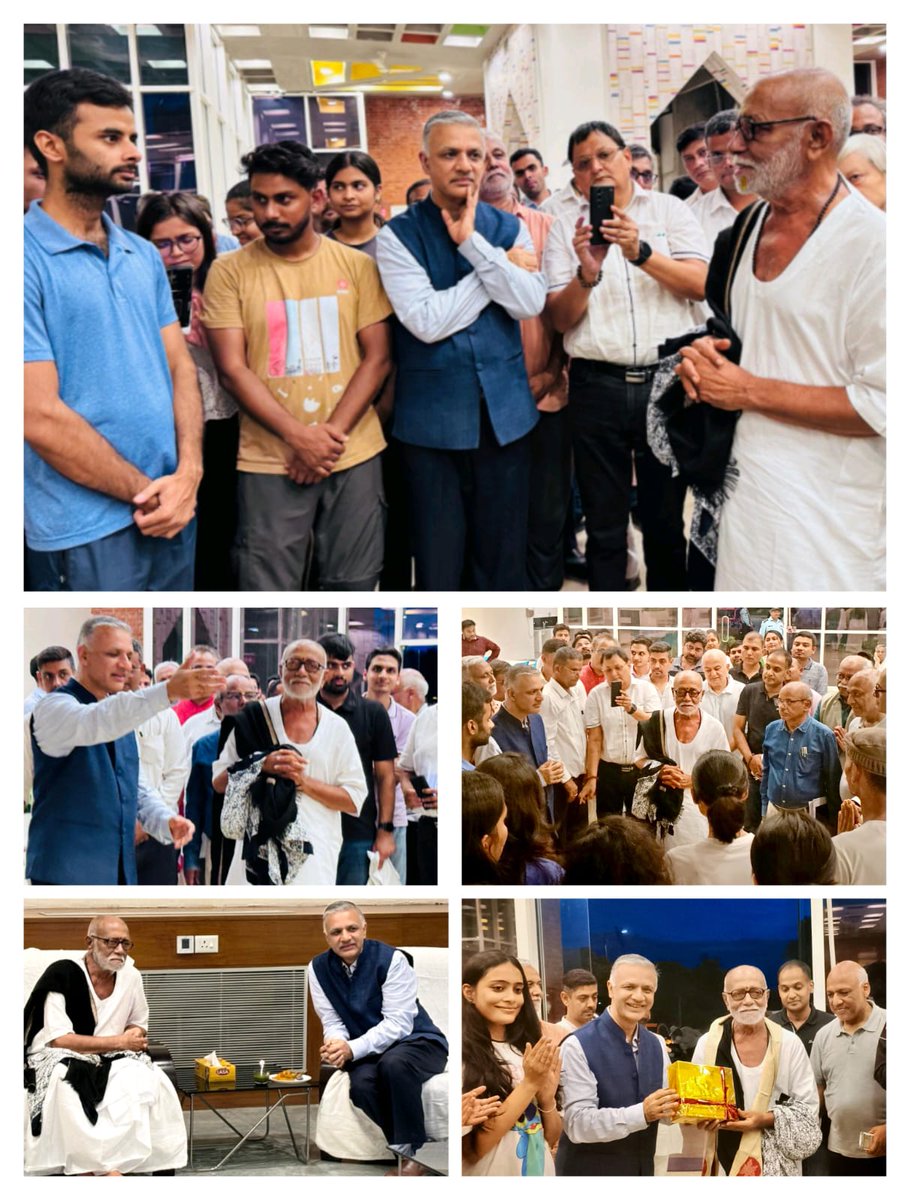Nalanda University (@nalanda_univ) on Twitter photo Morari Bapu Ji graced Nalanda University today. Hon'ble VC Prof <a href="/Sachin_Chat/">Sachin Chaturvedi</a>, along with students and faculty, were blessed by his revered presence. He wished that under the VC's leadership, the New Nalanda may once again attain its ancient glory. Morari Bapu Ji graced Nalanda University today. Hon'ble VC Prof <a href="/Sachin_Chat/">Sachin Chaturvedi</a>, along with students and faculty, were blessed by his revered presence. He wished that under the VC's leadership, the New Nalanda may once again attain its ancient glory.