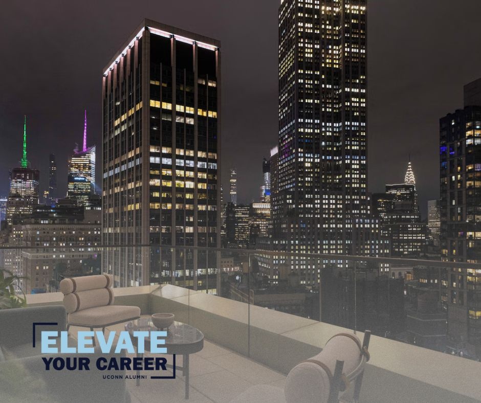 Join us Tuesday, June 10 at 6 PM for rooftop networking at Virgin Hotels NYC.
Connect with UConn alumni, soak in skyline views, and get inspired by career stories from Huskies who’ve done it.
📍 Sky Loft &amp; Terrace, 38th Floor
🔗 RSVP by June 6: events.foundation.uconn.edu/ereg/index.php…