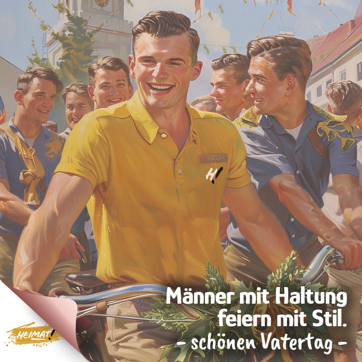 Allen Vätern wünschen wir einen frohen Vatertag!

#Vatertag #Männertag #Himmelfahrt