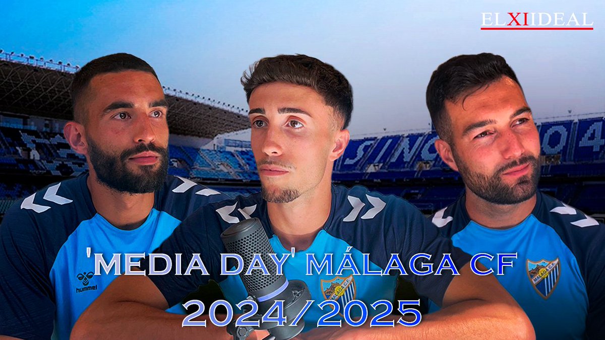 ELXIIDEAL (@elxi_ideal) on Twitter photo 🎥 '𝗠𝗲𝗱𝗶𝗮 𝗗𝗮𝘆' 𝗠𝗮́𝗹𝗮𝗴𝗮 𝗖𝗙 𝟮𝟰/𝟮𝟱
🗣️ Entrevistamos a los jugadores del <a href="/MalagaCF/">Málaga CF</a> David Larrubia, <a href="/EinarGali/">Einar Galilea</a> y <a href="/AlexPastoor4/">Alex Pastor</a>.
🎙️ <a href="/guillebermejo19/">Guillermo Bermejo</a>, @Eloy02 & <a href="/pablobenitezb/">Pablo Benítez Benítez</a>.
📺 Disponible en nuestro canal de <a href="/YouTube/">YouTube</a>.
👉 youtu.be/Xx-A12CkGrI?si…
#MálagaCF 🎥 '𝗠𝗲𝗱𝗶𝗮 𝗗𝗮𝘆' 𝗠𝗮́𝗹𝗮𝗴𝗮 𝗖𝗙 𝟮𝟰/𝟮𝟱
🗣️ Entrevistamos a los jugadores del <a href="/MalagaCF/">Málaga CF</a> David Larrubia, <a href="/EinarGali/">Einar Galilea</a> y <a href="/AlexPastoor4/">Alex Pastor</a>.
🎙️ <a href="/guillebermejo19/">Guillermo Bermejo</a>, @Eloy02 & <a href="/pablobenitezb/">Pablo Benítez Benítez</a>.
📺 Disponible en nuestro canal de <a href="/YouTube/">YouTube</a>.
👉 youtu.be/Xx-A12CkGrI?si…
#MálagaCF
