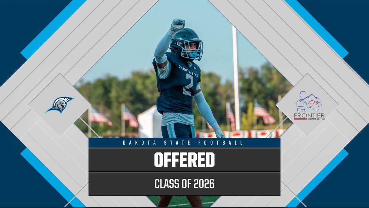 DrenthZach's tweet image. After a great phone call and conversation with @CoachBSchlaeger. I’m excited to receive an offer from @DSUFootball @DakSt8Football.