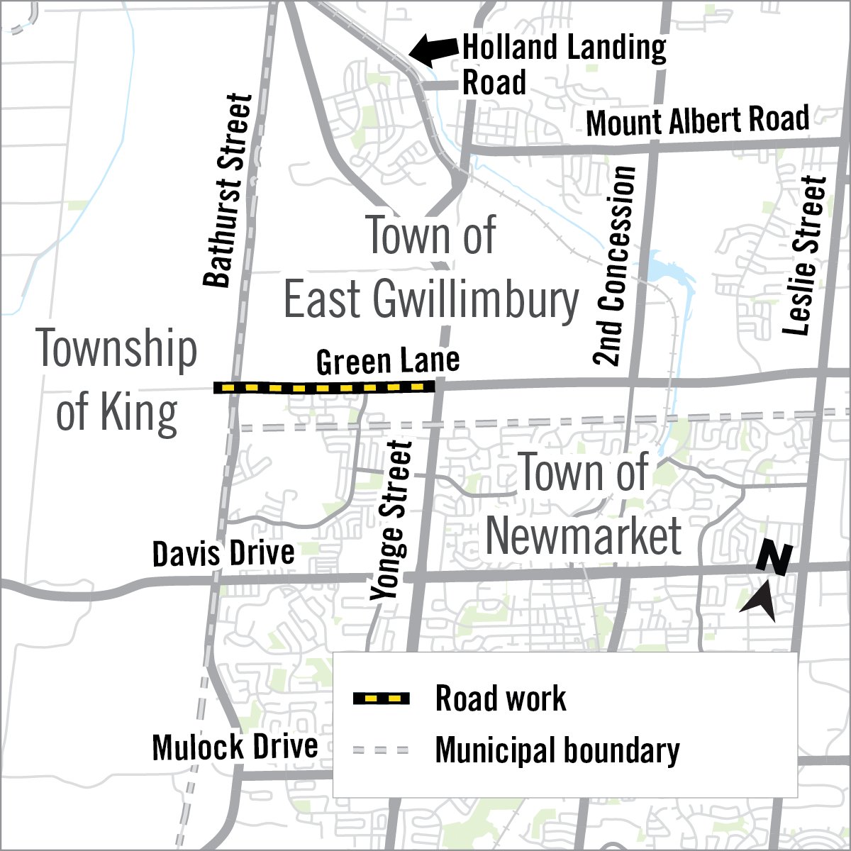 York Region (@yorkregiongovt) on Twitter photo 🚧York Region is applying a preservation treatment, called microsurfacing, to Green Lane in the <a href="/townofeg/">East Gwillimbury</a> and <a href="/KingTownship/">King Township</a> beginning May 30, 2025 to extend the road's life. Temp lane reductions Monday to Friday, 9 a.m. to 7 p.m.
For more, visit york.ca/RoadConstructi… #onYRRoads 🚧York Region is applying a preservation treatment, called microsurfacing, to Green Lane in the <a href="/townofeg/">East Gwillimbury</a> and <a href="/KingTownship/">King Township</a> beginning May 30, 2025 to extend the road's life. Temp lane reductions Monday to Friday, 9 a.m. to 7 p.m.
For more, visit york.ca/RoadConstructi… #onYRRoads