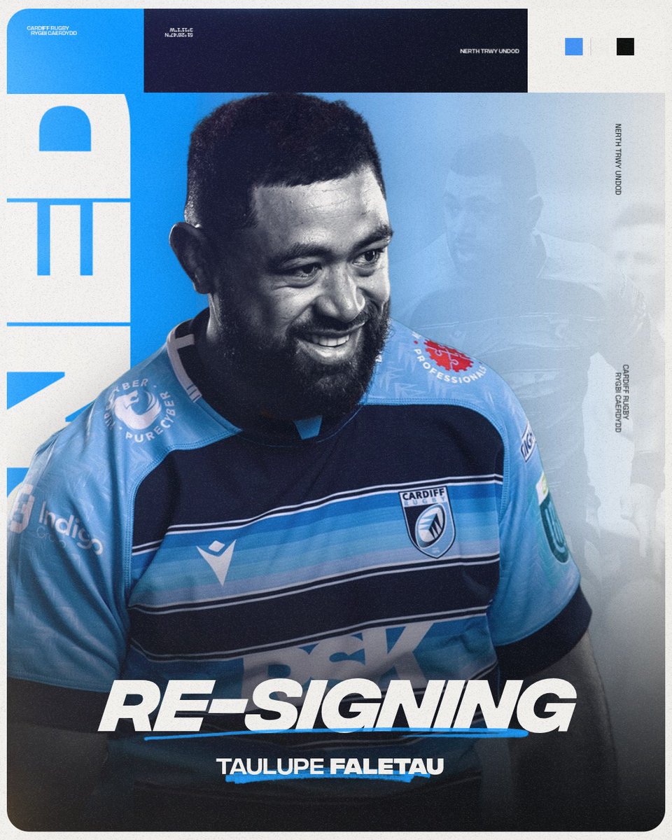 Taulupe Faletau 🤝 Cardiff Rugby

The Wales number eight and three-time Lions tourist is staying in CF10. 

#YmlaenCaerdydd

🔗 cardiffrugby.wales/news/faletau-c…