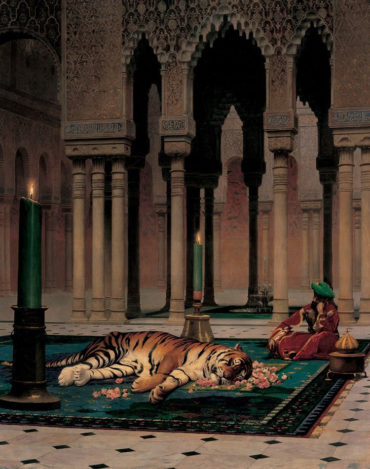 The Grief of the Pasha, by Jean Leon Gerome (1885)