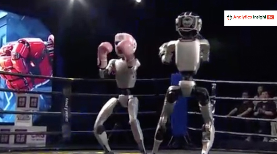 analyticsinme's tweet image. दुनिया का पहला 𝗥𝗼𝗯𝗼𝘁 बॉक्सिंग टूर्नामेंट, देखें 𝗩𝗜𝗗𝗘𝗢
इस अनोखे मुकाबले का आयोजन मशहूर रोबोटिक्स कंपनी Unitree ने किया, जिसने अपने नए फैक्ट्री कैंपस में यह इवेंट आयोजित किया। पढ़ें पूरी खबर...
#TechnicalNews #robotboxingtournament #robotboxing…