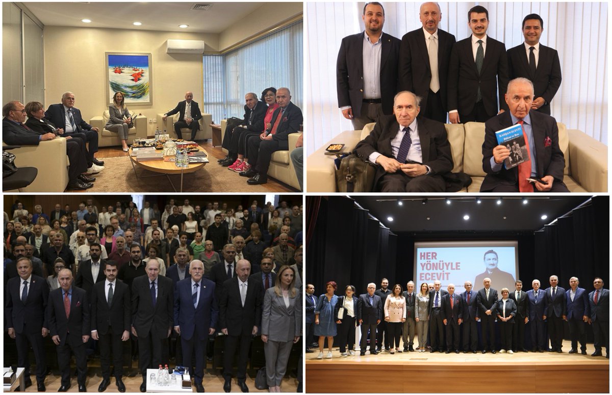 Her Yönüyle Ecevit Paneli, "Bülent Ecevit'in 100. Doğum Günü", Çağdaş Sanatlar Merkezi Ankara, 28 Mayıs 2025