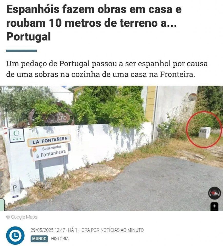 é para irem almoçar a portugal todos os dias