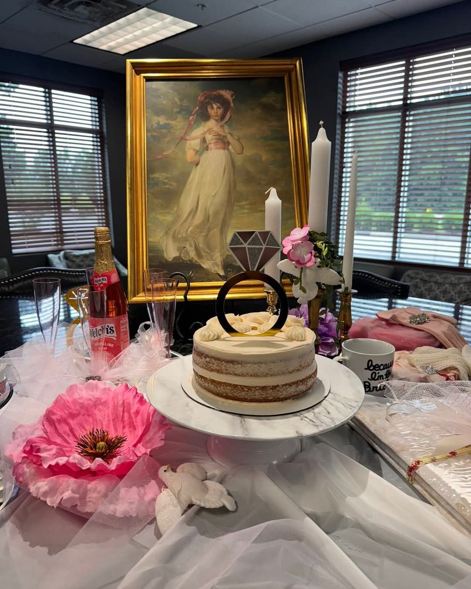 AlbemarleEye's tweet photo. 🎉 Please join us in congratulating our amazing surgery coordinator, Brittany on her upcoming wedding! 💐💍 Our team had so much fun showering her with love during an in-office bridal celebration. We’re so happy for you, Brittany—wishing you a lifetime of love and happiness! 💖 https://t.co/CKkmI0bPt6
