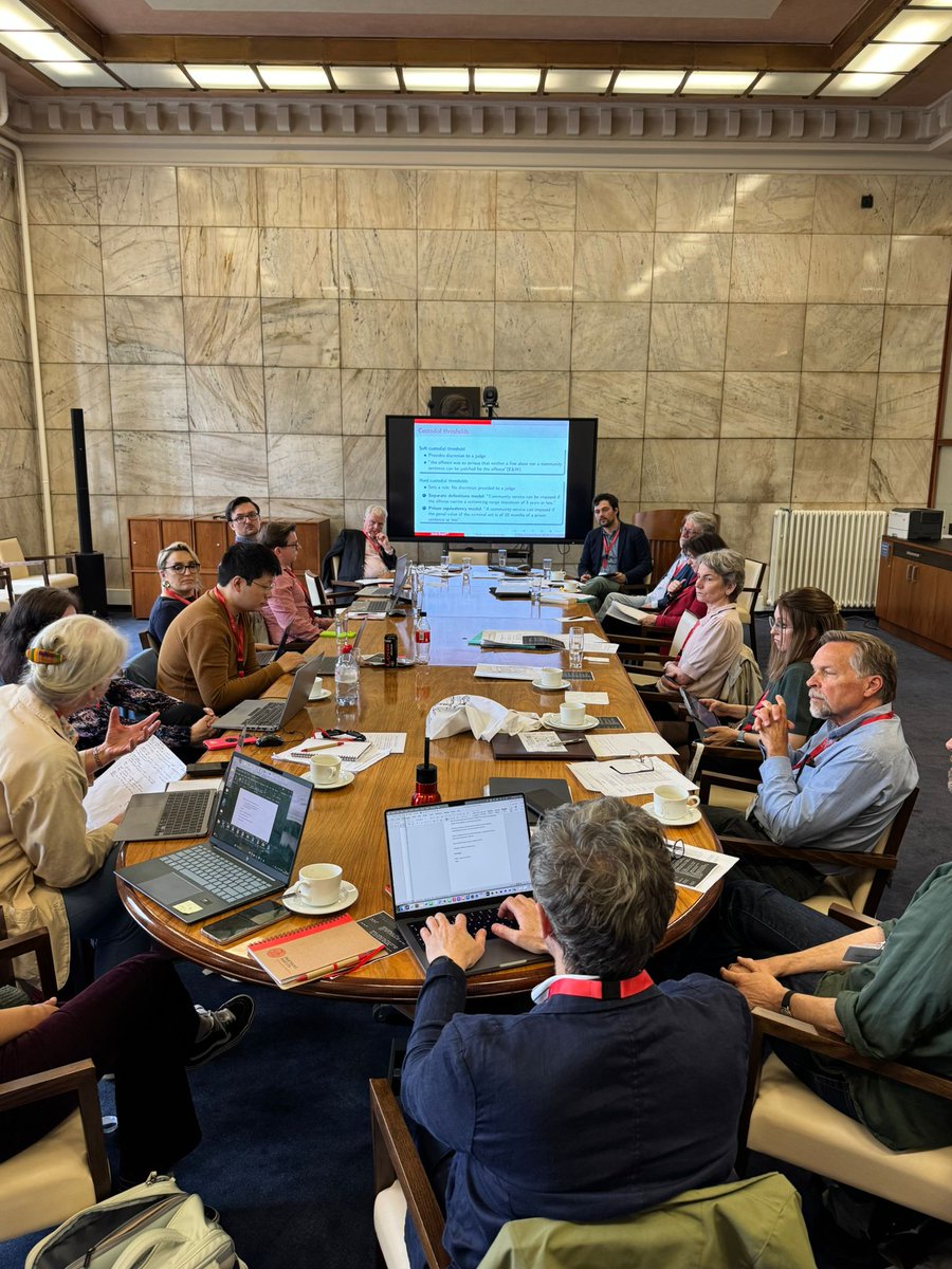 DrapalJakub's tweet photo. Who Goes to Prison workshop in Prague was amazing. Thanks to all the participants, I enjoyed it immensely.

Already thinking about another sentencing workshop in Prague :-)

@pf https://t.co/5Bt9H46Ix3