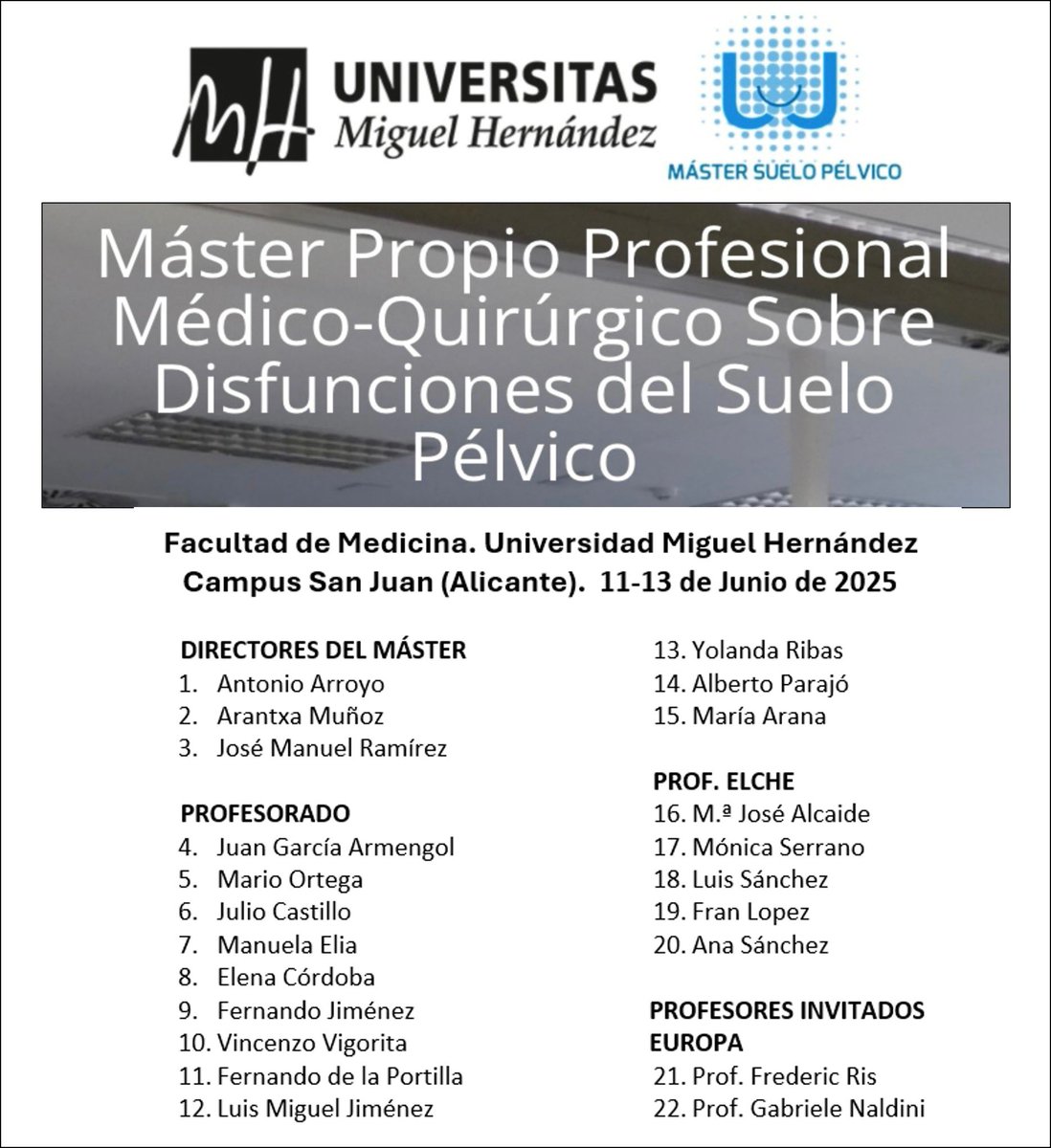 <a href="/AECP_FAECP/">AECP</a> 
<a href="/coloproctoaec/">Coloproctología-AEC</a> 
<a href="/CirujanosMad/">Asociación Madrileña de Cirugía</a> 
<a href="/Hospital_FJD/">Fundación Jiménez Díaz</a> 
<a href="/quironsalud/">quirónsalud</a> 
<a href="/mleonare/">Miguel León Arellano</a> 
<a href="/h_guadalajara/">Hector Guadalajara</a> 
<a href="/GarciaOlmoD/">Damian Garcia-Olmo, Professor of Surgery</a> 
<a href="/InconAsia/">asociación incontinencia Asia</a>